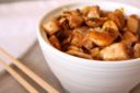Pollo al limone e mandorle