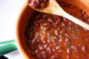 Crema piccante di fagioli rossi e pomodoro