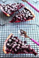 Crostata ai Mirtilli: Oro Blu....e Auguri!