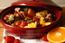 Tajine di polpo all’arancia