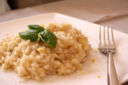 Risotto al limone e basilico
