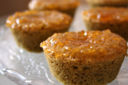 Mini cakes al the matcha e arancia