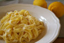 Tagliatelle profumate al limone