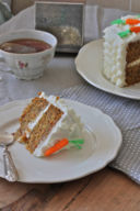 Carrot Cake con Philadelphia frosting al mandarino