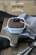 Chocolate brownie pudding