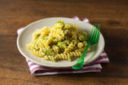 Fusilli con broccoletti e acciughe.