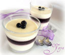 Panna Cotta con Gelèe di Mirtilli
