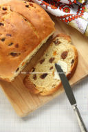 Barm brack cake (Pane dolce ai frutti)