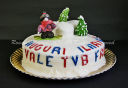 Arriva la neve e si va a sciare!!....TORTA SNOWBOARD...