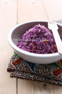 Cous cous di cavolfiore viola