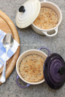 Crumble di zucchine e nocciole