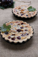 Tarte royale all'uva nera