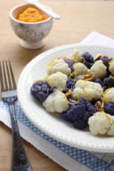 Insalata di cavolfiore con maionese di carote