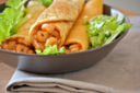 Crepes ai gamberi con salsa cocktail
