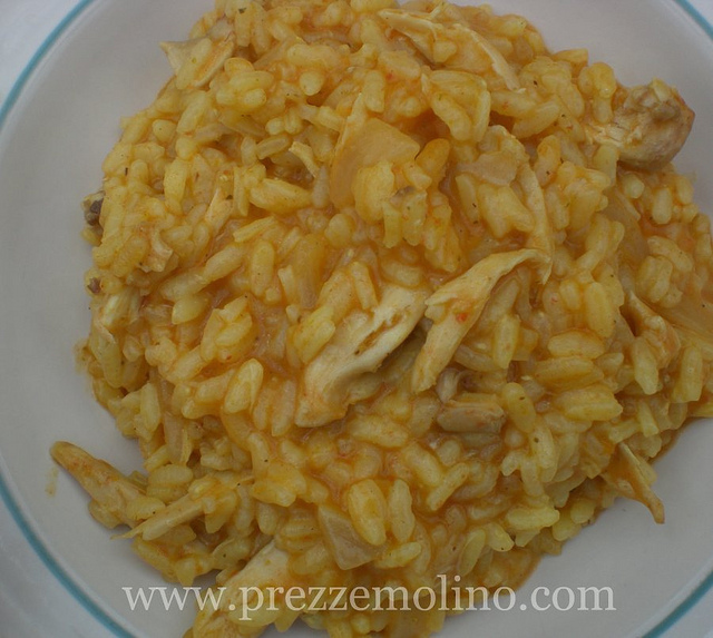 Riso pollo e curry a modo mio