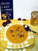 Vellutata di zucca alle castagne