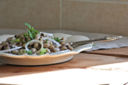 Fagioli Occhio Nero con cipollotti ed erbe aromatiche