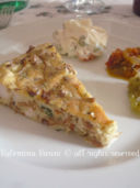 Sformato di pollo e finferli
