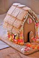 Gingerbread house o casetta di pan di zenzero