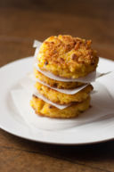 Frittelle di risotto allo zafferano