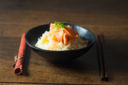 Riso Pilaf con salmone affumicato