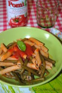 Penne rigate con fagiolini
