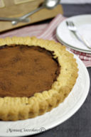 Crostata con ORANGE CURD e crema al cioccolato
