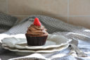 Torta cioccolato e lamponi (con cupcakes)