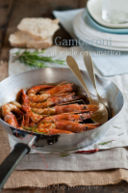 Gamberoni al miele e rosmarino–Prawns with honey and rosemary