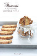 Biscotti ai pistacchi ed albicocche secche