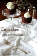 Cupcakes  pera e cioccolato ... e non sentirsi in colpa!