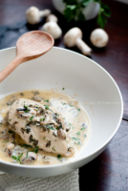 Petti di Pollo agli Champignons - Suprême de Volaille aux Champignons