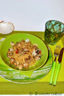 Spaghetti piccanti alle vongole