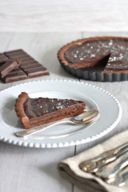 Tarte al cioccolato e caramello e burro salato