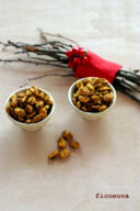 Mandorle caramellate al curry con paprika