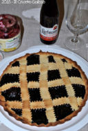 Crostata semintegrale alla confettura di sambuco