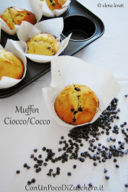 Muffin cocco e cioccolato: colazione o merenda?