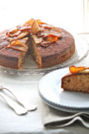 "Honey Cake" con pere caramellate