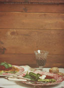 Frittata di piselli ed aglio orsino con chorizo [Flickr]