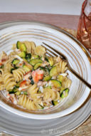 Fusilli con triglie e zucchine