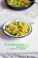 Taglioni in crema di fave e pecorino