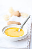 Crema all'arancia senza uova
