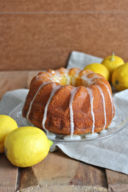 Torta glassata al limone