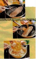 Filetto di maiale con salsa di cipolle e mango