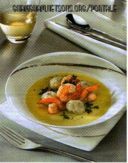 Bisque di crostacei con canederli