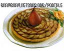 Crostata di pere al vino rosso