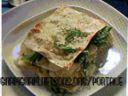 Lasagna di crescenza, patate e rucola