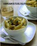 Penne allo zafferano e carciofi