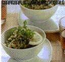 Risotto integrale alla rucola e primo sale