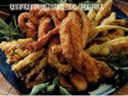Fritto misto di sogliole e verdure